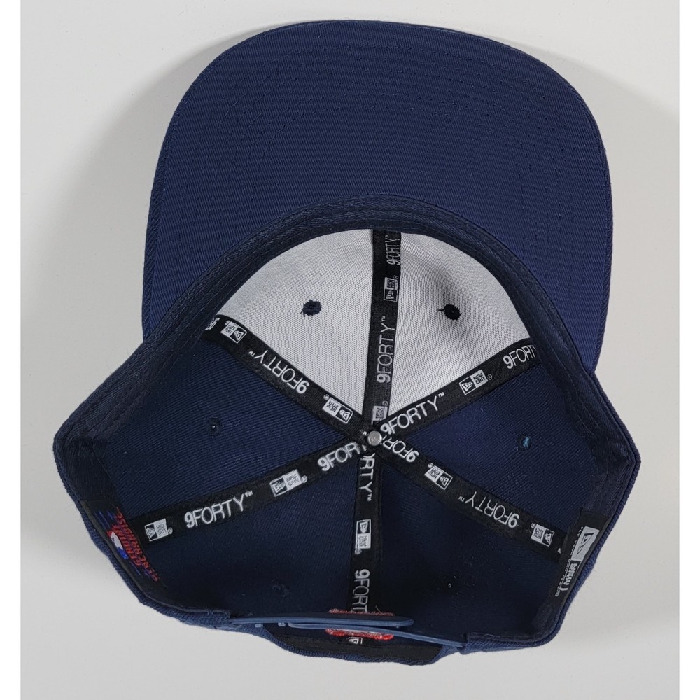 New York Yankees New Era Adjustable Snapback Blue / Red Hat MLB Baseball Cap - Picture 4 of 6